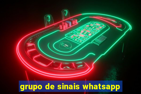 grupo de sinais whatsapp